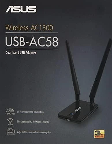 Adapteris Asus AC58/Wireless/Dual-band USB