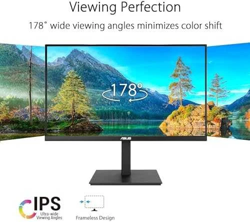 ASUS VA27ACFSN Docking Monitorius 27inch IPS WLED 2560x1440 16:9 100Hz 350cd/m2 5ms HDMI DP USB-C DP Alt Mode 3xUSB 3.2 Gen 1 Type-A