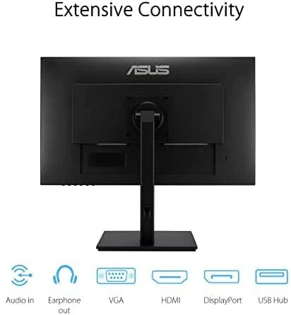 ASUS VA27DQSB 27inch WLED/IPS Eye Care Monitorius FHD 1920x1080 16:9 Frameless 75Hz 5ms 1xDP 1xHDMI Juodas