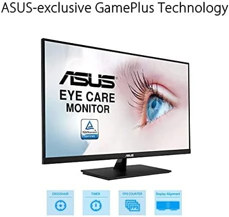 Monitorius Asus | VP32UQ | 31.5 " | IPS | 16:9 | 60 Hz | 4 ms | 3840 x 2160 pikselių | 350 cd/m² | HDMI jungtys quantity 1 | Juodas