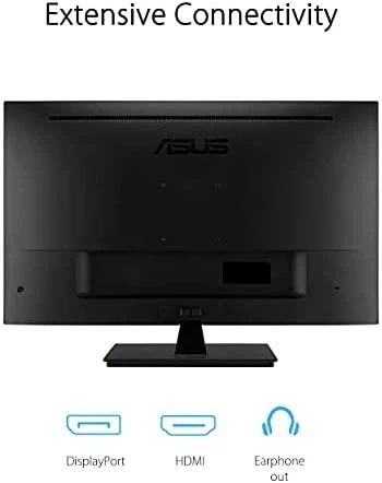 Monitorius Asus | VP32UQ | 31.5 " | IPS | 16:9 | 60 Hz | 4 ms | 3840 x 2160 pikselių | 350 cd/m² | HDMI jungtys quantity 1 | Juodas