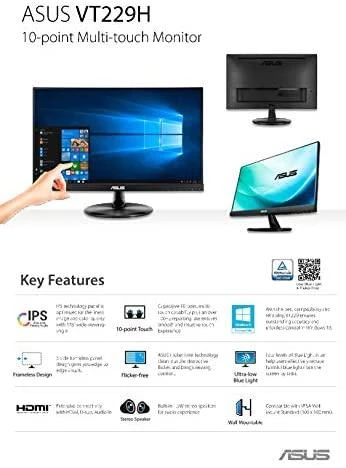 „Monitorius Asus VT229H“ (90LM0490-B01170)