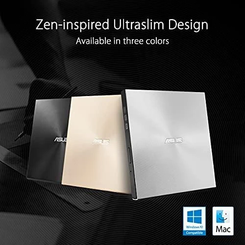 Asus | ZenDrive U8M (SDRW-08U8M-U) | Sąsaja USB Type-C | DVD±RW | CD skaitymo greitis 24 x | CD įrašymo greitis 24 x | Sidabrinis
