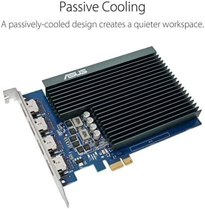 Vaizdo plokštė Asus | GT730-4H-SL-2GD5 | NVIDIA | 2 GB | GeForce GT 730 | GDDR5 | HDMI jungtys kiekis 4 | PCI Express 2.0 | Atminties taktinis dažnis 5010 MHz | Procesoriaus dažnis 902 MHz