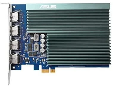 Vaizdo plokštė Asus | GT730-4H-SL-2GD5 | NVIDIA | 2 GB | GeForce GT 730 | GDDR5 | HDMI jungtys kiekis 4 | PCI Express 2.0 | Atminties taktinis dažnis 5010 MHz | Procesoriaus dažnis 902 MHz