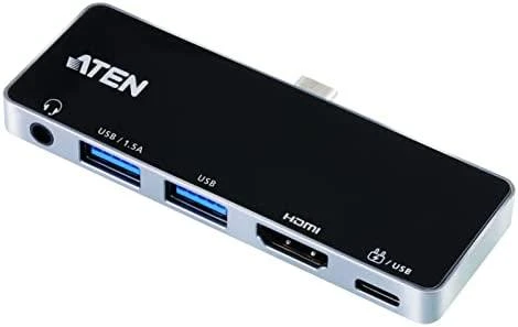 Aten UH3238 USB-C daugiafunkcis adapteris su jungtimis