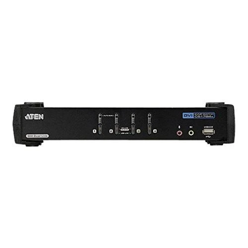 Aten KVMP jungiklis su priekiniu USB prievadu