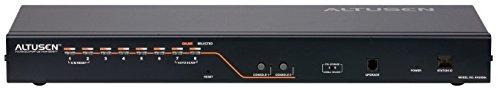 Aten KH2508A 2 konsolių 8 prievadų Cat 5 KVM komutatorius su Daisy Chain prievadu