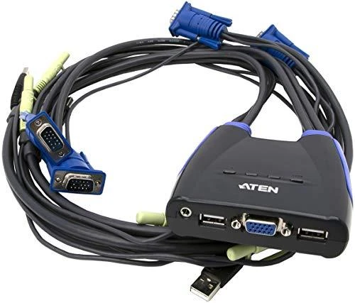 Aten CS-64US su integruotais laidais