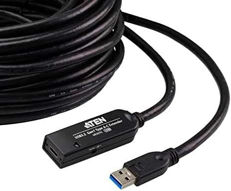 Aten UE331C-AT-G USB 3.2 Gen1 prailginimo kabelis, 10 m