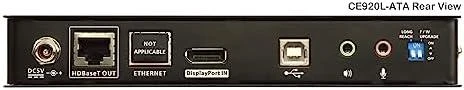 Aten CE920 USB DisplayPort HDBaseT2.0 KVM ilgintuvas, 4K@100m be Ethernet prievado | Aten | KVM ilgintuvai | CE920 USB DisplayPort HDBaseT2.0