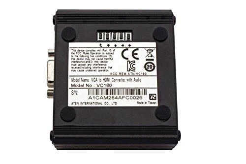 ATEN VC180-A7-G ATEN konverteris VGA/HDM konvertuoja analoginį signalą į skaitmeninį HDMI su garsu