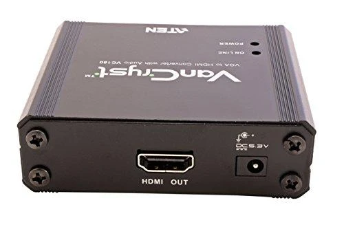 ATEN VC180-A7-G ATEN konverteris VGA/HDM konvertuoja analoginį signalą į skaitmeninį HDMI su garsu
