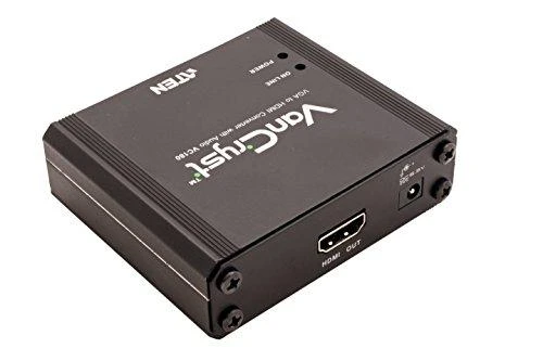 ATEN VC180-A7-G ATEN konverteris VGA/HDM konvertuoja analoginį signalą į skaitmeninį HDMI su garsu