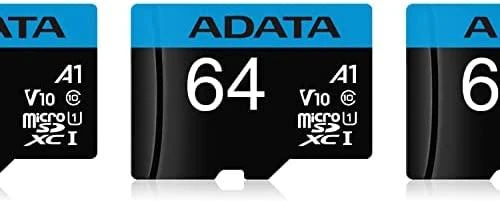 ADATA 64GB Micro SDXC kortelės trio