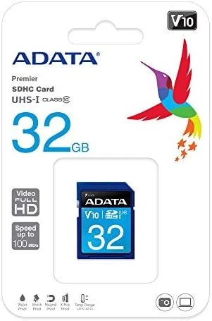 Atminties kortelė ADATA 32GB SDHC UHS-I Class10