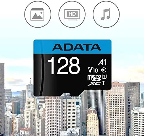 Atminties kortelė ADATA 128GB Micro SDXC V10 85MB/s + adapteris