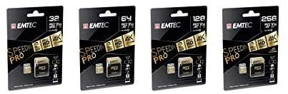 Atminties kortelė Karta Emtec Speedin Pro Micro SDXC 128 GB 10 klasės UHS-I/U3 A1 V30 (ECMSDM128GXC10SP)