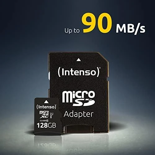 Atminties kortelė Karta Intenso Premium Micro SDXC 64 GB 10 klasės UHS-I (3423491)