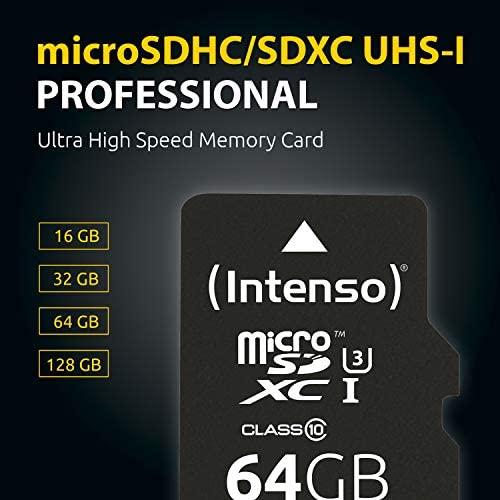 Atminties kortelė ATMINTIS Micro SDXC 128GB C10 SU ADAPTERIU 3433491 INTENSO