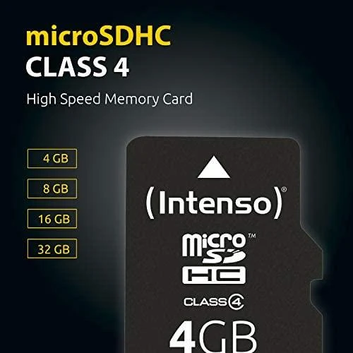 Atminties kortelė MEMORY Micro SDHC 16GB C4/3403470 INTENSO