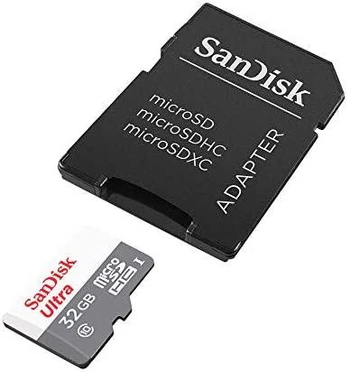 Atminties kortelė SANDISK Ultra Micro SDHC 32GB + SD Adapteris 100MB/s Class 10 UHS-I