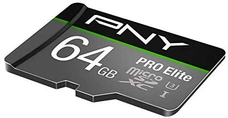 PNY 64GB MicroSDXC atminties kortelė
