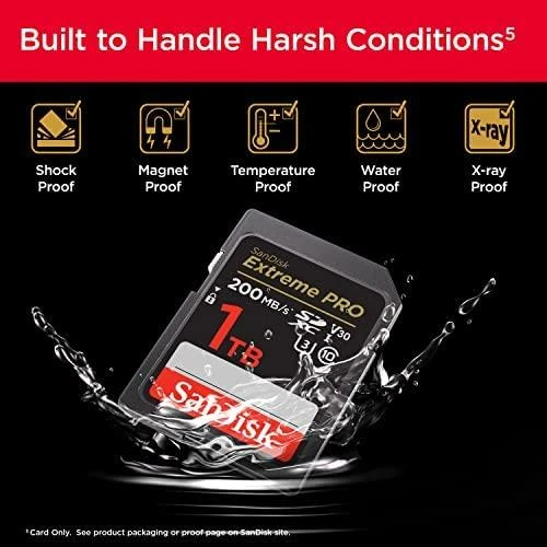 Atminties kortelė SanDisk Extreme PRO SDXC UHS-I, 1 TB