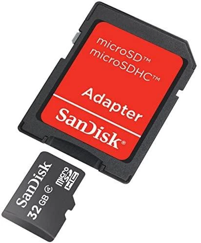 Atminties kortelė Sandisk 32 GB, Micro SDHC, Flash atminties klasė 4