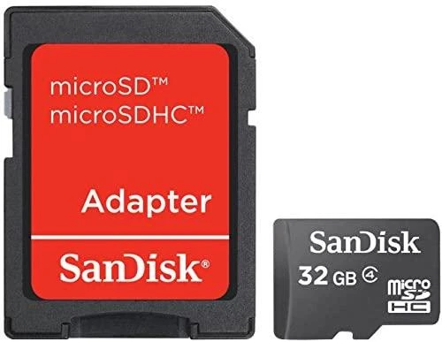 Atminties kortelė Sandisk 32 GB, Micro SDHC, Flash atminties klasė 4