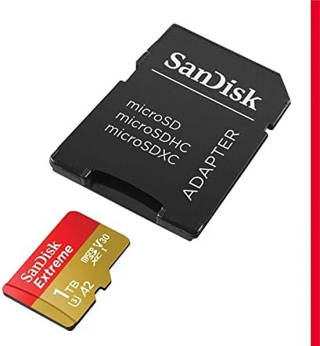 Sandisk Extreme 1TB kortelė su adapteriu