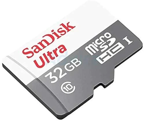 SanDisk Ultra 32GB microSD kortelė, kampinis vaizdas
