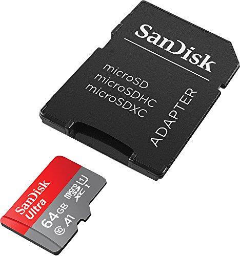 SANDISK 64GB Micro SD atminties kortelė, U1