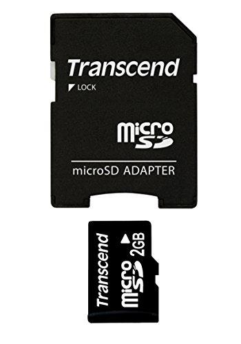 TRANSCEND 2GB Micro SD atminties kortelė