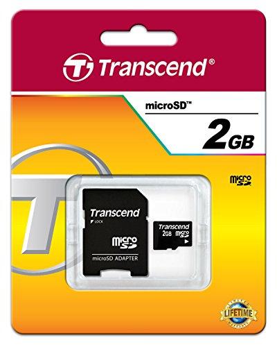 TRANSCEND 2GB Micro SD atminties kortelė