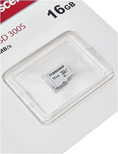 Atminties kortelė Transcend microSDHC USD300S 16GB CL10 UHS-I U1 iki 95MB/S