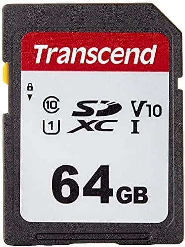 Atminties kortelė Transcend 300S SDXC 64 GB Class 10 (TS64GSDC300S)
