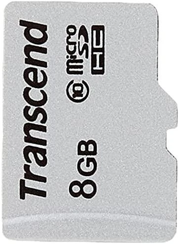 Atminties kortelė „TRANSCEND“ 8 GB „Micro SD“ be adapterio, 10 klasė