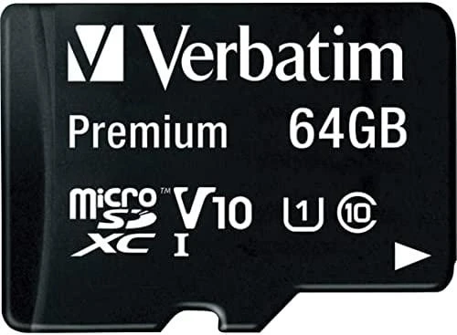 Atminties kortelė Verbatim Micro SDXC 64GB Class 10 su adapteriu
