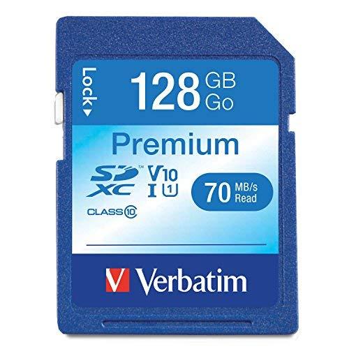 Atminties kortelė Verbatim Premium 128GB, 600x, SDXC UHS-I / V44025