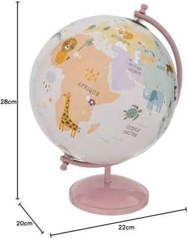 Atmosphera Gaublys vaikams, su gyvūnais, Ø 20 cm