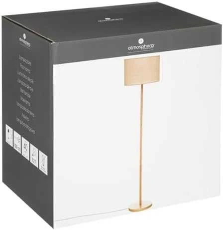 Atmosphera Lamp Toršeras DELLA, medinis pagrindas, 149,5 cm