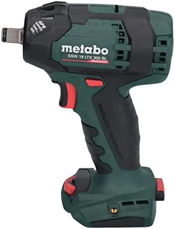 Aku.smūginis veržliasukis SSW 18 LTX 300 BL, 2x4,0 LiHD, Metabo