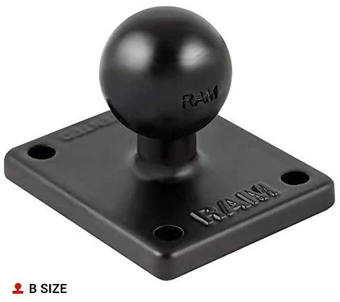 Garmin Ram Mounts UNPKD. RAM 2" X 1,7" PAGRINDINĖS AMPS KIAUŠĖS PAT