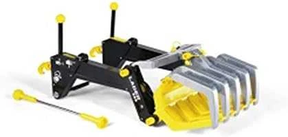Rolly Toys Rodykite žaislų šaukštą traktoriaus griebtuvui, skirtam krauti medieną