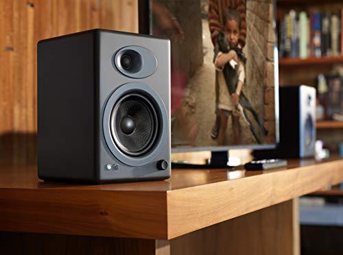Audioengine A5+ Belaidės kolonėlės (pora, baltos spalvos)
