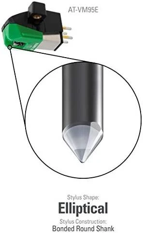 Audio Technica AT-VM95E dviguba judančio magneto kasetė