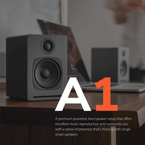 Audioengine A1 2.0 60W RMS Bluetooth 5.0 kolonėlės