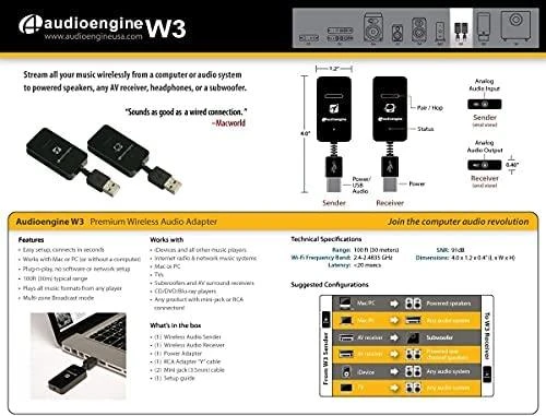 AudioEngine AudioEngine W3 BELAIDIS GARSO ADAPTERIS