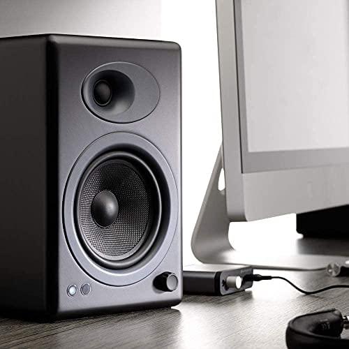 AudioEngine A5+ BT 100 W garso kolonėlės, 2 vnt. Juodos